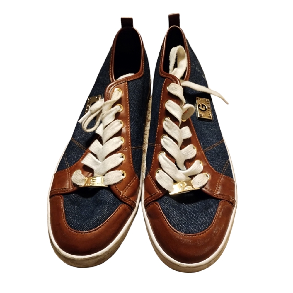 G by Guess Denim Sneakers Size 9.5 - Picture 2 of 3